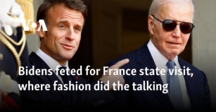 Bidens Feted For France State Visit, Where Fashion Did The Talking