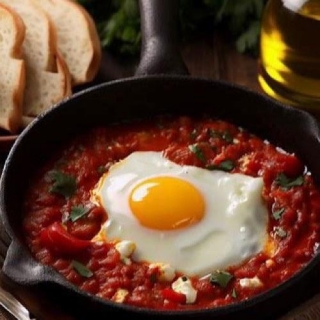 Tunisian Farmers Egg Recipe