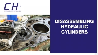 How To Disassemble A Hydraulic Cylinder