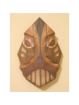 Tiki Masks - Papercraft
