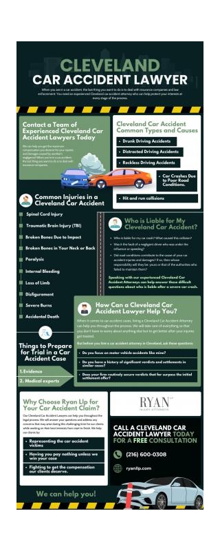 Cleveland Car Accident Lawyer [INFOGRAPHIC]