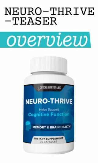 Neuro Thrive Review – Does It Improve Memory?
