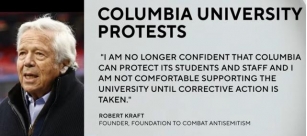 Robert Kraft Withdraws Support For Columbia University