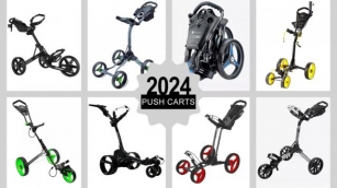 Best Golf Push Carts For 2024