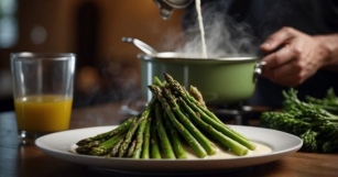 Asparagus Foam Recipe: Elegant Garnish For Gourmet Dishes