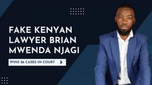 The Fake Kenyan Lawyer, Brian, Who Won 26 Cases Before He Was Arrested Wins Case Against Kenyan Lawyers In Court And Now Free