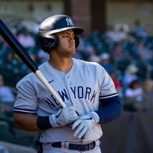 Yankees’ Prospect Jasson Dominguez Makes Strides In Rehab: Throws Reach 135 Feet