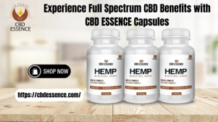 Experience Full Spectrum CBD Benefits With CBD ESSENCE Capsules