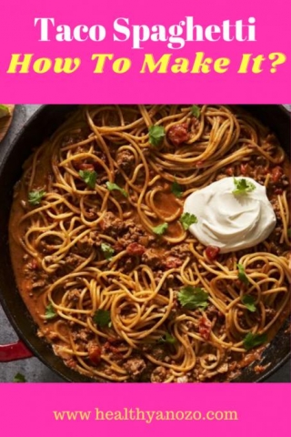 Taco Spaghetti ! How To Make It?
