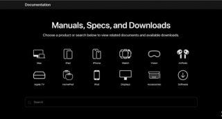 Apple Revolutionizes Support With All-in-one “Manuals, Specs, And Downloads” Website