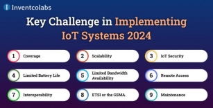 Which Of The Following Is A Key Challenge In Implementing IoT Systems In 2024?
