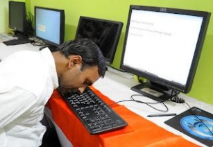 Vinod Kumar Chaudhary Breaks His Own Guinness World Record By Typing Alphabet With Nose