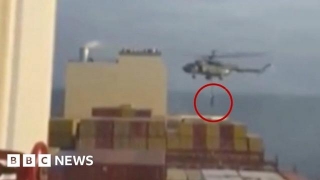 Video Said To Show Iranian Troops Boarding MSC Aries