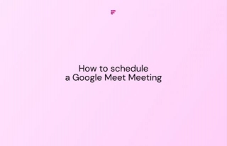 How To Schedule A Google Meet Meeting?