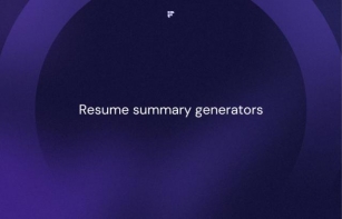 Top 10 Resume Summary Generator