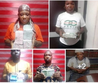 EFCC Arrests Six Suspected Currency Racketeers In Lagos