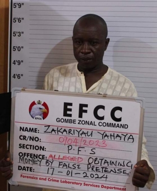 EFCC Arraigns One For N67m Fraud In Yola