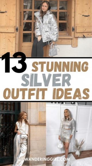13 Amazing Silver Outfit Ideas Perfect For A Party