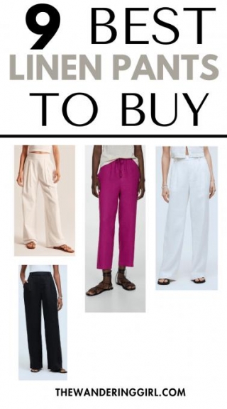 9 Best Linen Pants To Wear For Relaxed Vibes