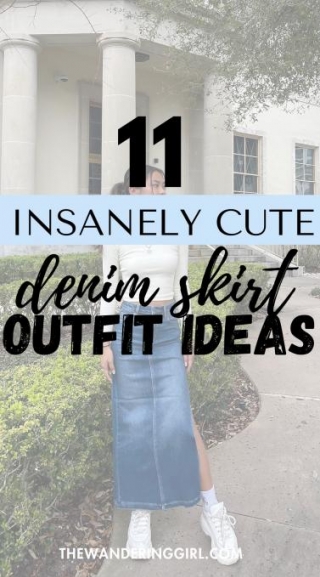 What To Wear With Denim Skirt: 11 Outfits To Get Inspired By