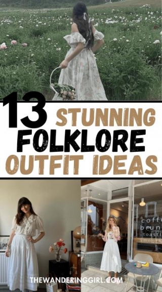 13 Beautiful Folklore Outfit Ideas Inspired By Taylor Swift