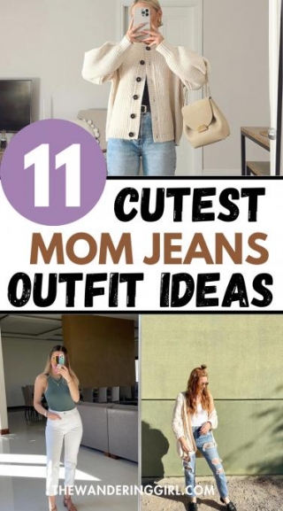 What To Wear With Mom Jeans: 11 Classic Outfits