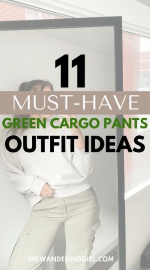 11 Amazing Green Cargo Pants Outfit Ideas