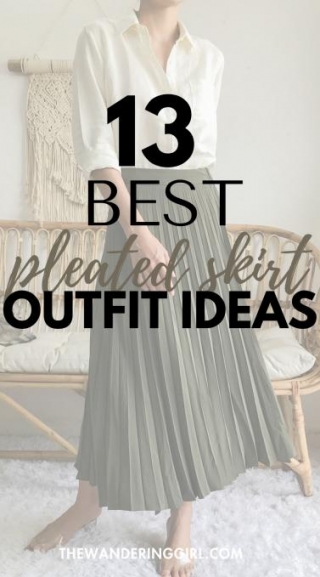 What To Wear With Pleated Skirt: 11 Simple Outfits