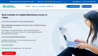 Top 10 Digital Marketing Course In Jaipur With Placements