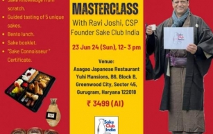 Sake Club India Hosts Exclusive Sake Masterclass with Ravi Joshi