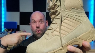 Military Tactical Boots For Serious Sidewalk Stomping