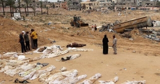 Mass Graves Discovered At Gaza Hospital, Sparking Controversy