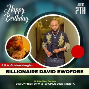 [CELEBRITY NEWS] Nigerian Socialite, David Ewofobe Celebrates His Birthday In GrandStyle, (SEE PHOTOS)