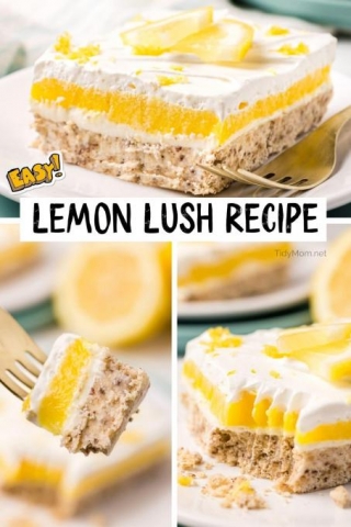 Creamy Lemon Lush Dessert Recipe