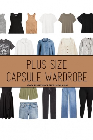 Timeless Plus Size Capsule Wardrobe & Where To Shop