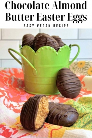 Chocolate Almond Butter Easter Eggs