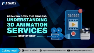 Understanding 3D Animation Services Step By Step Process | Reality Premedia