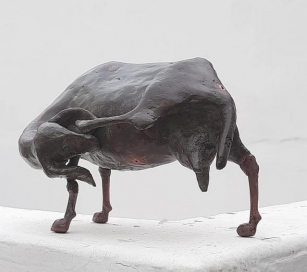 Rutvik Mehta Connects Rural Life And Contemporary Narratives Through Animal-Inspired Brass Sculptures And Ink Drawings