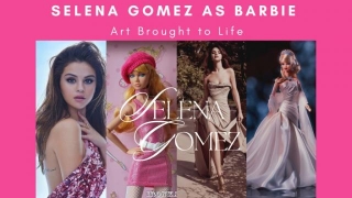 Selena Gomez As Barbie: Art Brought To Life