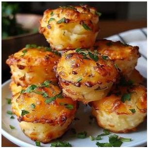 Golden Cheesy Mashed Potato Puffs – A Flavorful Twist