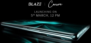 LAVA Blaze Curve Launching In India On 5th March, To Feature 120Hz Curved AMOLED Display, 64MP Sony Camera, Dimensity 7050, Dolby Atmos, And More
