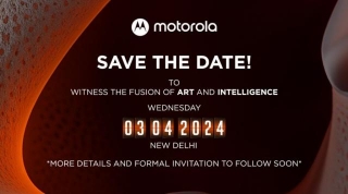 Motorola India Sets An Event On 3rd April, Likely To Be Motorola Edge 50 Pro Launch