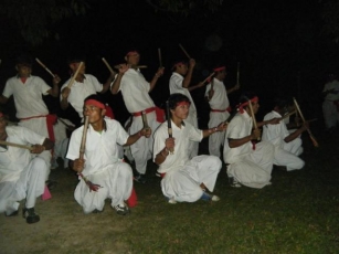 Captivating Tharu Stick Dance (Lathi Nach) Of Nepal