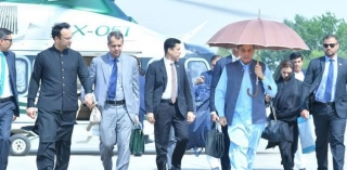 PM Shehbaz Reaches Lahore After Completing KSA Official Tour