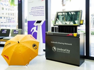 Dubai Has Introduced A Unique Service Offering 'sharing Umbrellas' For Passengers Using Public Transport