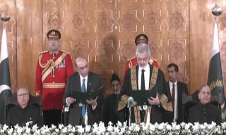 Asif Zardari Sworn Oath For 2nd Term As President Of Pakistan