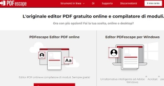 PDF Escape: Modificare PDF Gratis Online