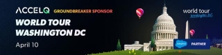 ACCELQ  Groundbreaker Sponsors At World Tour DC 24