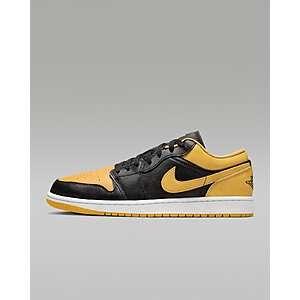 A new deal is posted on the frontpage at Slickdeals - Nike Air Jordan 1 Low (Black/White/Yellow Ochre) $64.78 + Free Shipping
