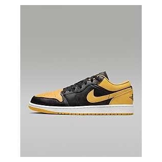 A New Deal Is Posted On The Frontpage At Slickdeals - Nike Air Jordan 1 Low (Black/White/Yellow Ochre) $64.78 + Free Shipping